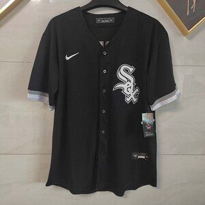 MLB Chicago White Sox #45 Michael Jordan Black Jersey